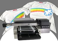 Ткань волокна цифров одежды футболки печатной машины USB3.0 Cmykw Multicolor ультрафиолетовая планшетная используя